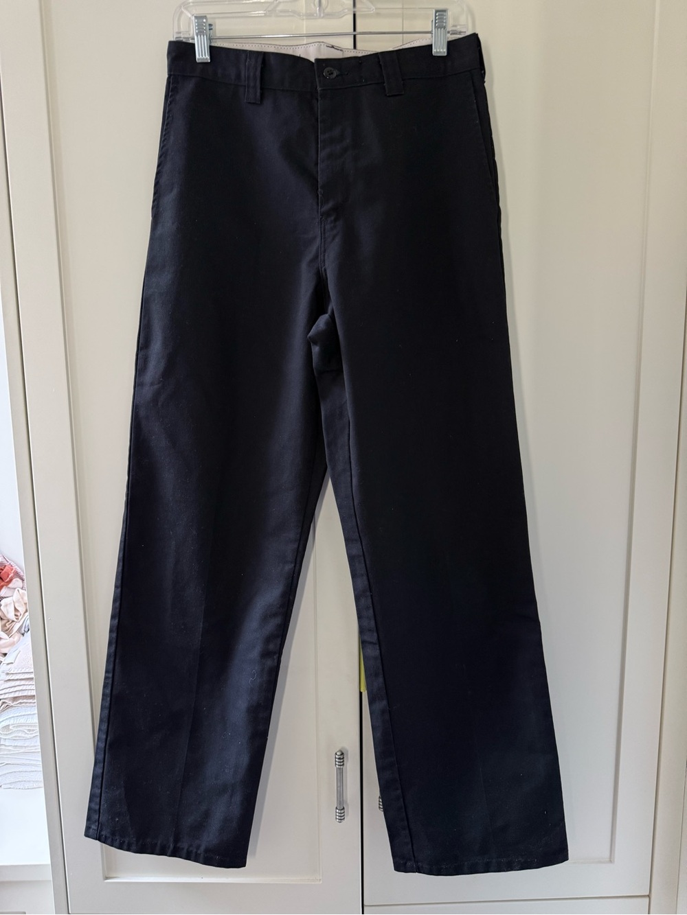 Dickies Black Straight-Leg Work Chinos